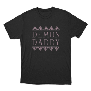 Demon Daddy T Shirt Black