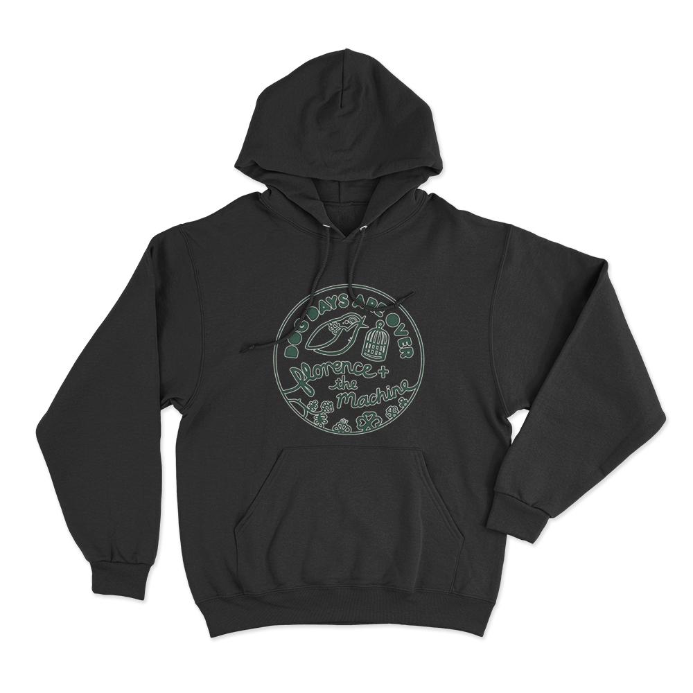 Dog Days Badge Hoodie Black Dog Days Badge Hoodie Black