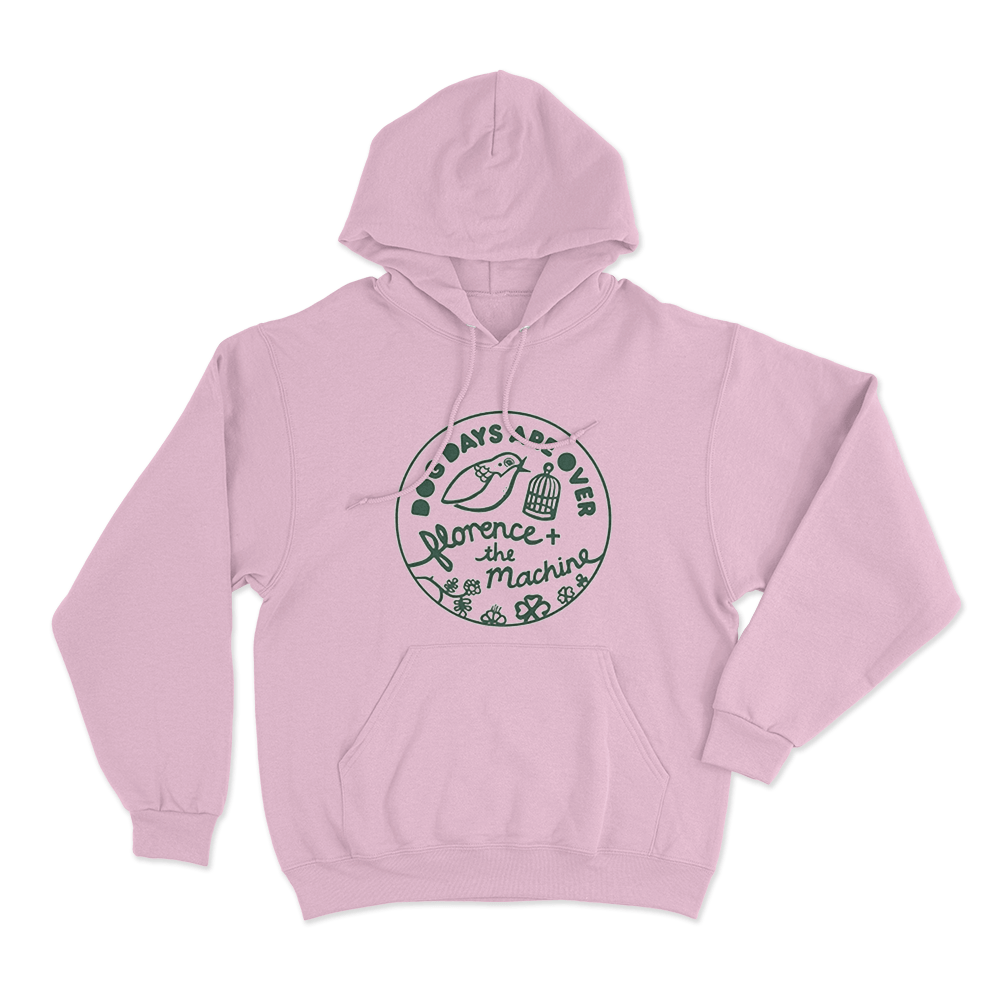 Dog Days Badge Hoodie Pink Dog Days Badge Hoodie Pink