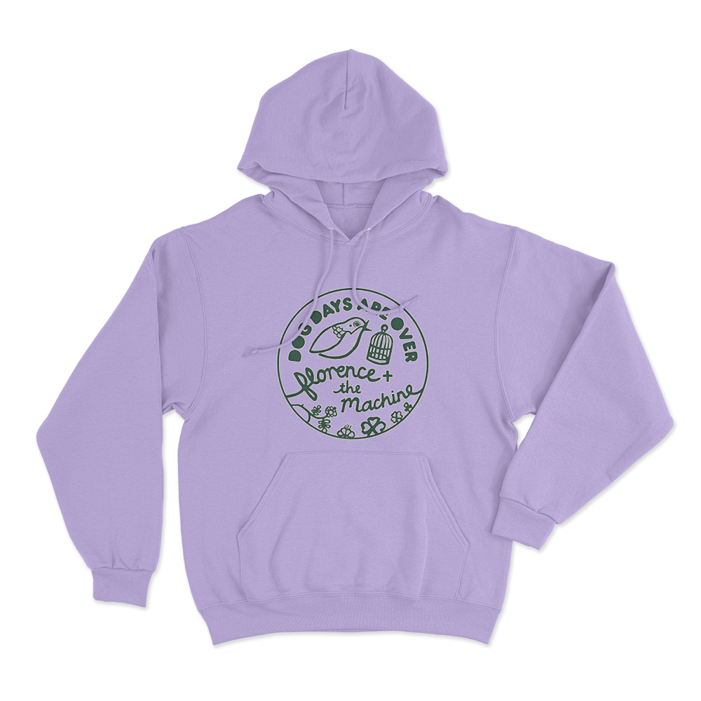 Dog Days Badge Hoodie Purple Dog Days Badge Hoodie Purple