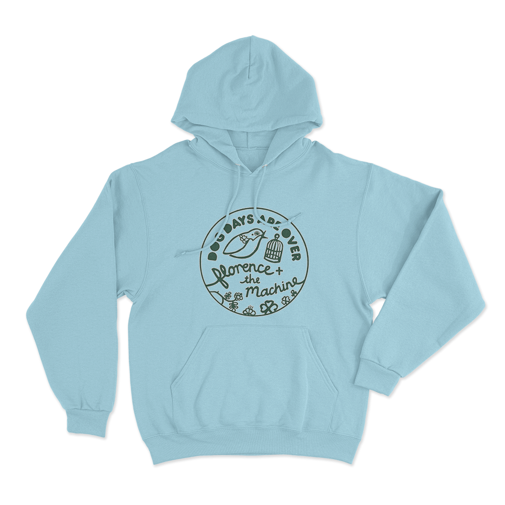 Dog Days Badge Hoodie Sky Blue Dog Days Badge Hoodie Sky Blue