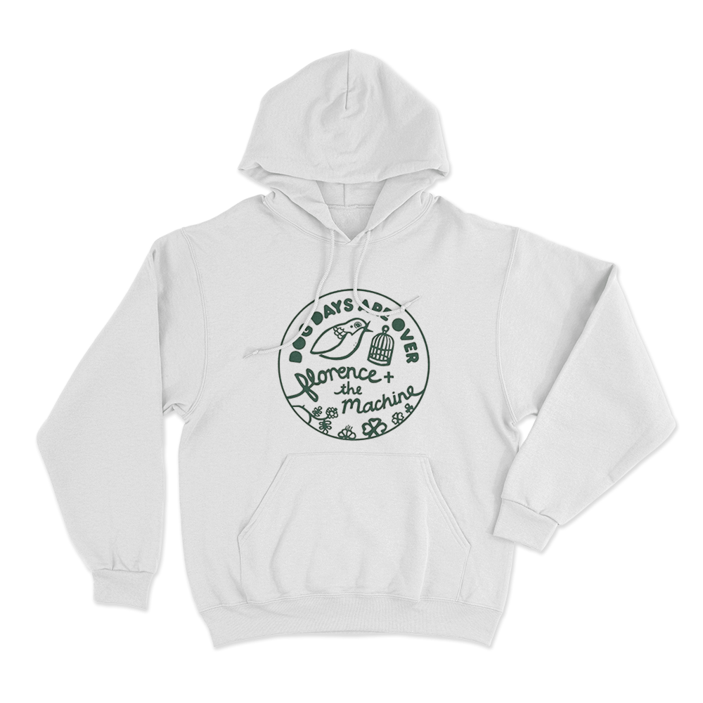 Dog Days Badge Hoodie White Dog Days Badge Hoodie White