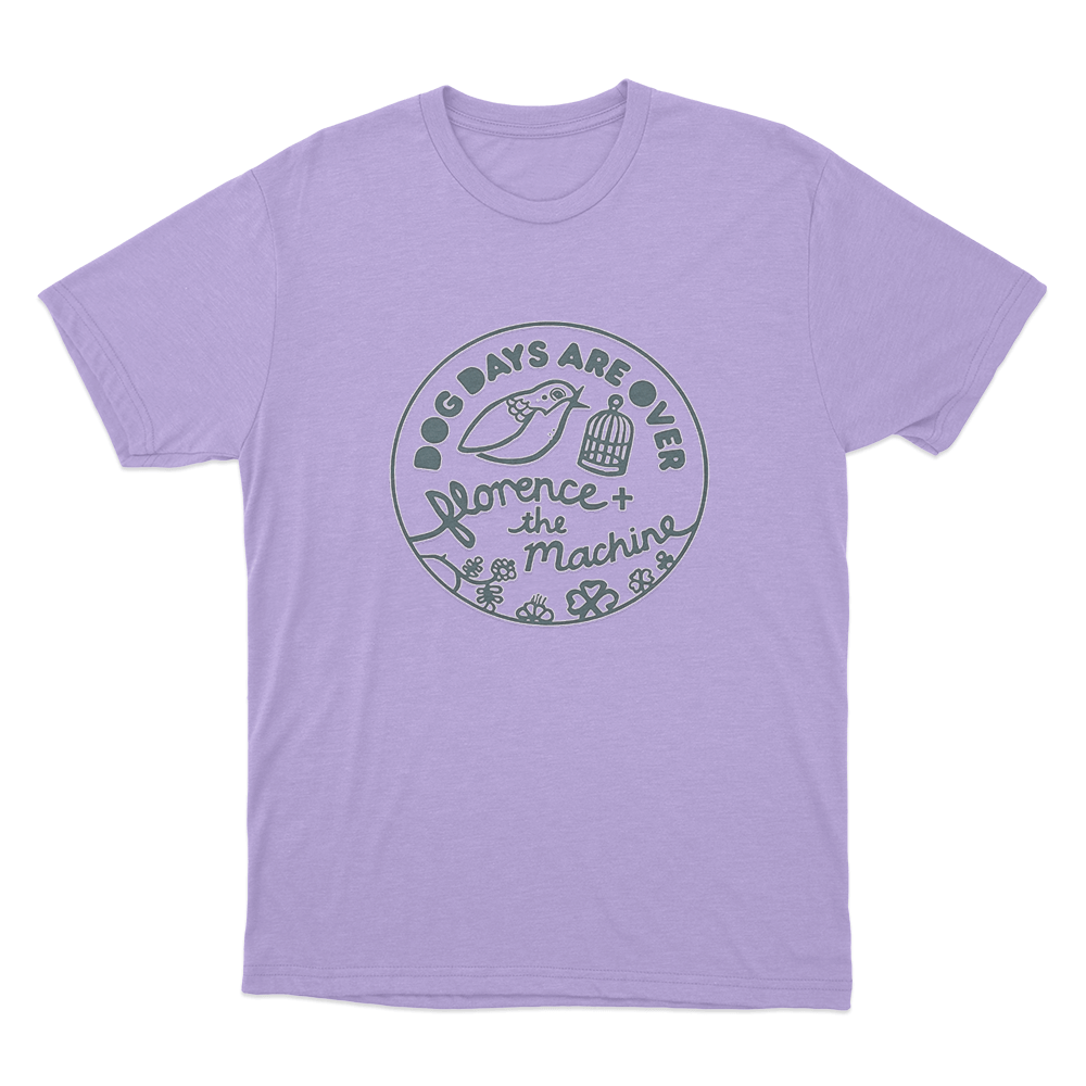 Dog Days Badge T Shirt Purple Dog Days Badge T Shirt Purple