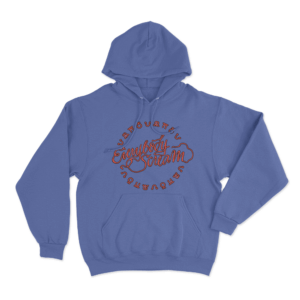 Everybody Scream Hoodie Blue