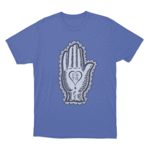 Hand of FTM T Shirt Blue