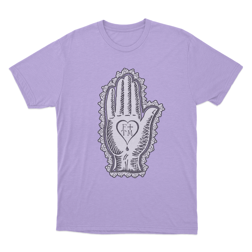 Hand of F+TM T Shirt Purple Hand of FTM T Shirt Purple