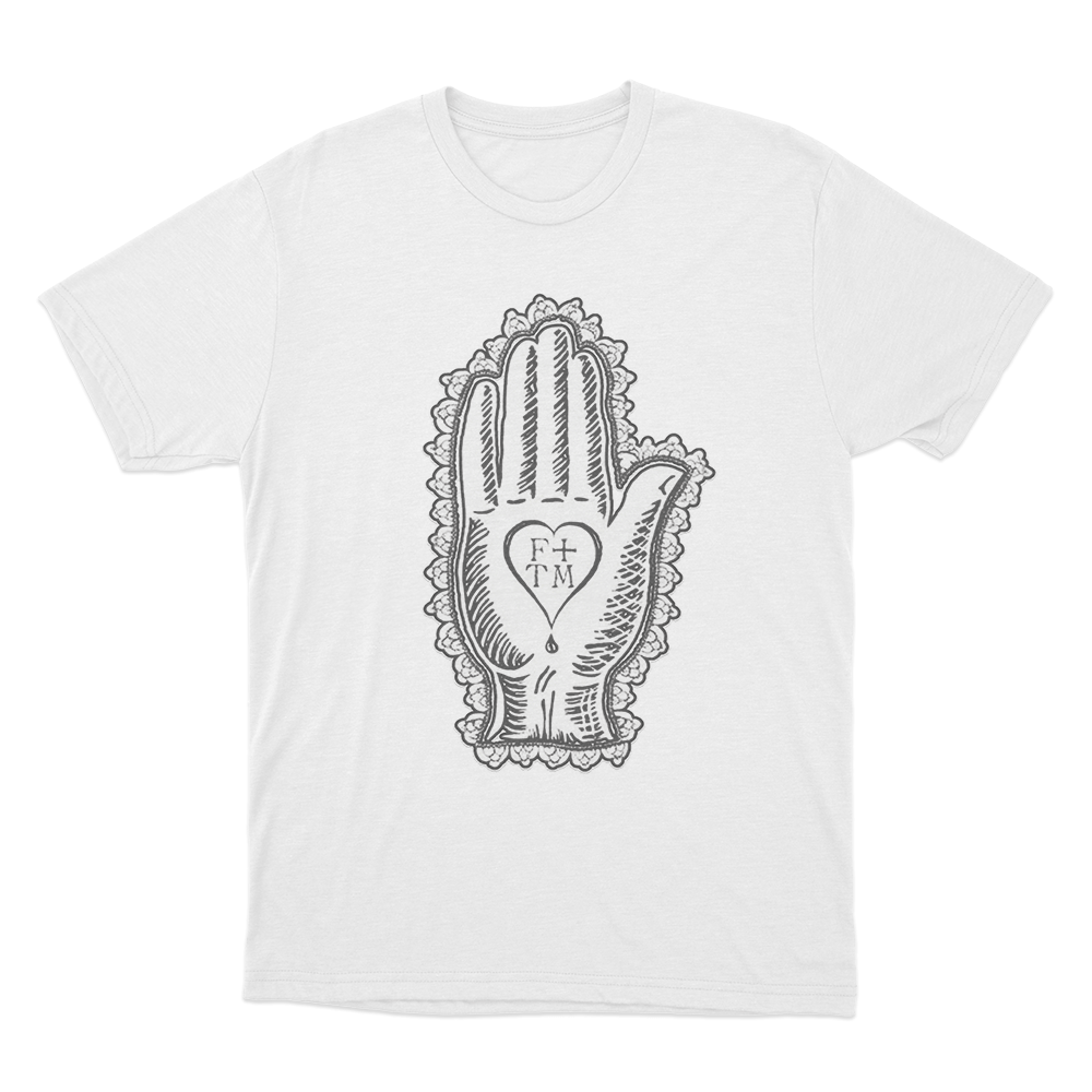 Hand of F+TM T Shirt White Hand of FTM T Shirt White