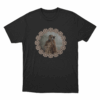Vintage Portrait T Shirt Black